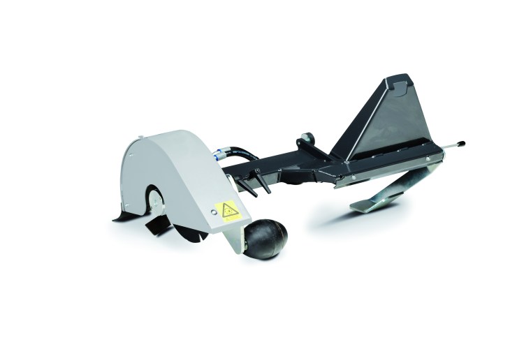 Kantskærer, vendbar - inkl. adapter